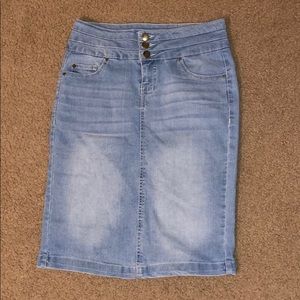 Jean skirt